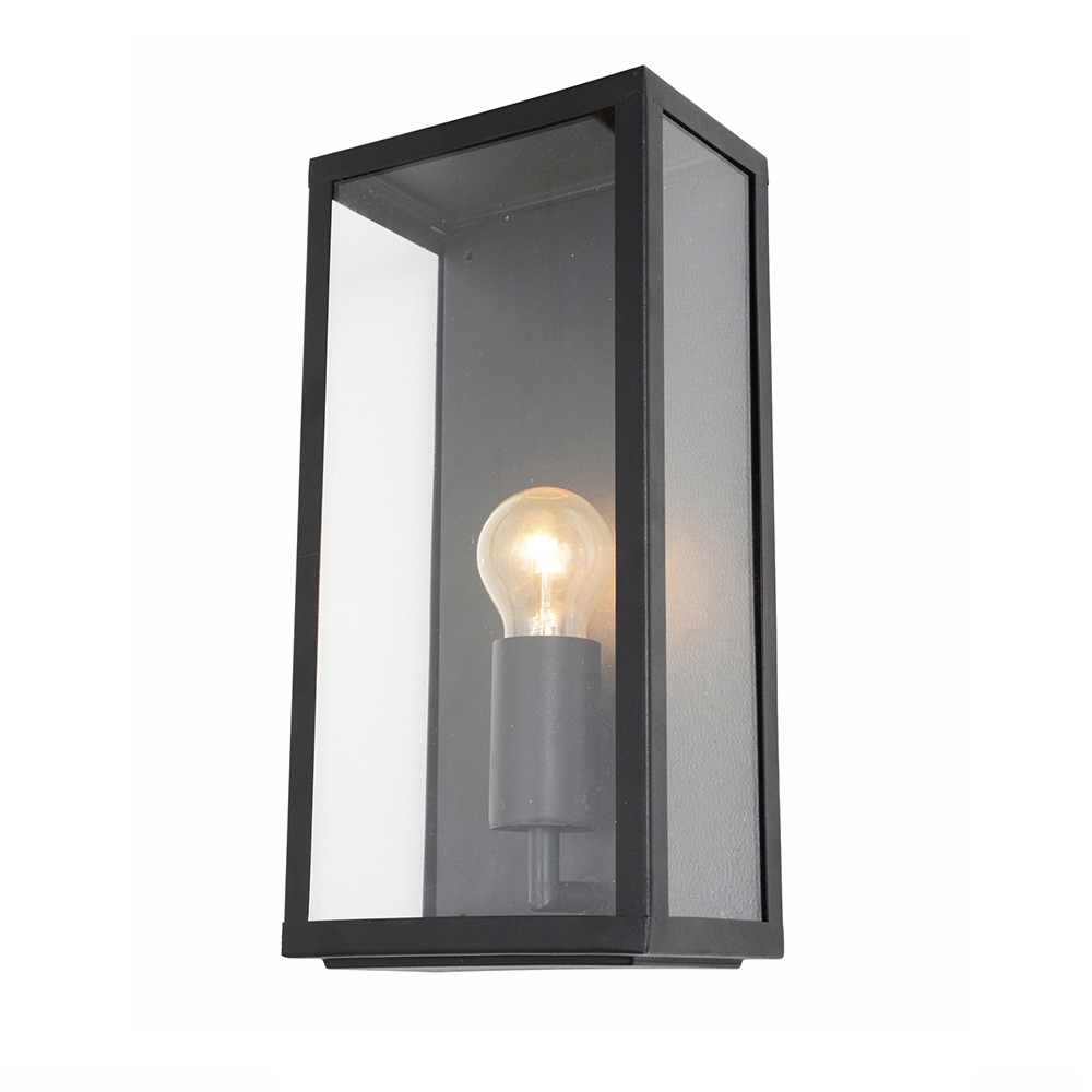 Stratus Outdoor Wall Light, Black