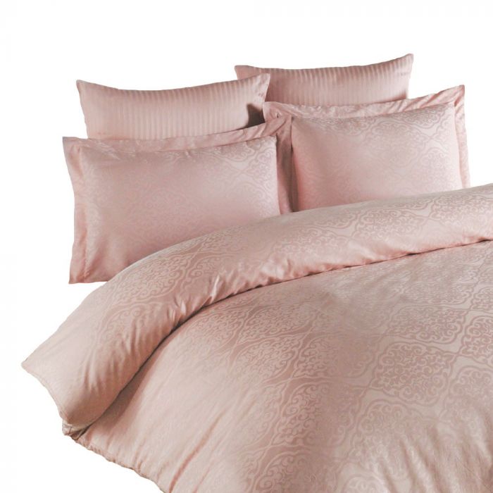 Single Sateen Jacquard Bedding Set Pink Bhs