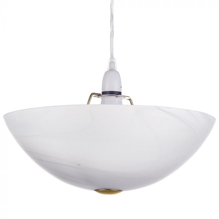 Archie Easyfit Ceiling Light Shade White Bhs