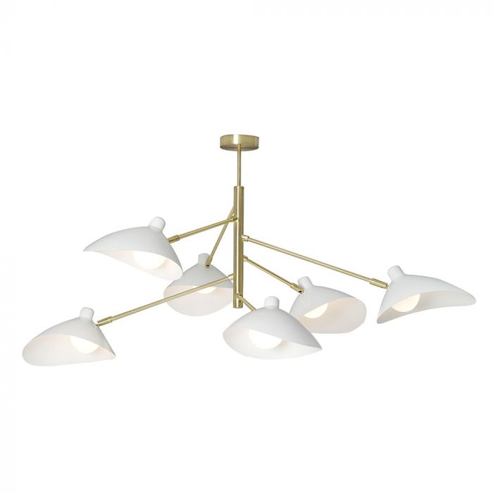 Doral Ceiling Light Brass Bhs