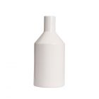 Bottle Ceramic Vase, Cream