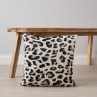 Gata Animal Print Cushion, Black