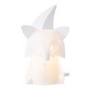 Glow Fox Origami Style Table Lamp, White