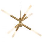 Wanda LED Ceiling Pendant, Brass