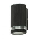 Murray Outdoor Cylinder Wall Light, Black