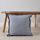 Pierre Cushion, Blue by coffee table