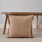 Pierre Cushion, Natural by coffee table