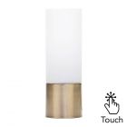 Tilly Touch Sensitive Table Lamp, Antique Brass