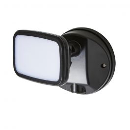 Single outdoor flood light outlet fixture