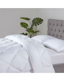 13.5 Tog Dreamy Nights Eco-Friendly Recycled Super King Duvet, White