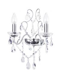 Annalee Wall Light, Chrome