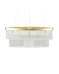 Aubrey Oval Diner Ceiling Pendant, Brass