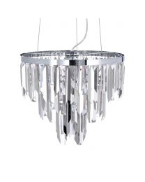 Beekham Ceiling Pendant Light, Chrome