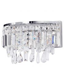 Bresna Wall Light, Chrome