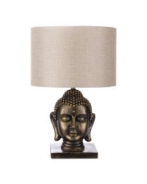 Buddha Table Lamp, Gold