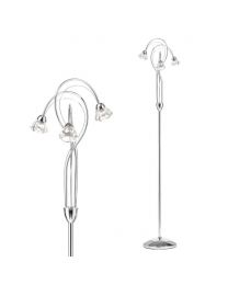 Marianne Floor Lamp, Chrome