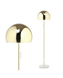 Benson Dome Shade Floor Lamp, Brass