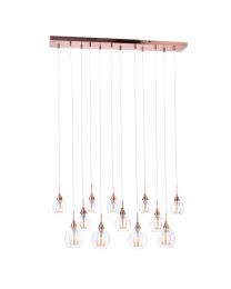 Carmella Diner Ceiling Pendant Bar, Copper