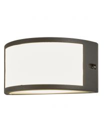 Chase Outdoor Bulkhead Wall Light, Anthracite