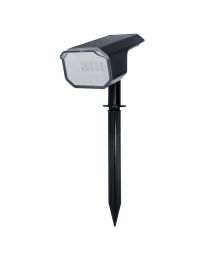 Danic LED Outdoor Solar Ground Spike Light, Black