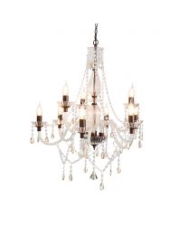 Darlia 9 Light Ceiling Pendant, Bronze