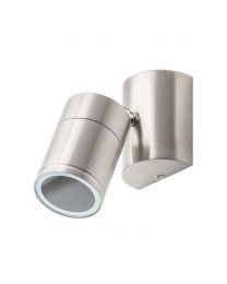 Delting Adjustable Outdoor Wall Light, Stainless Steel