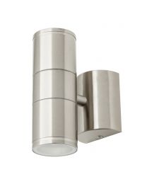 Delting Up and Down Outdoor Wall Light, Stainless Steel