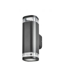 Epin Up & Down Outdoor Wall Light, Black