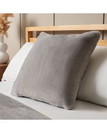 Faux Fur Cushion, Grey