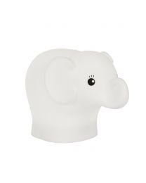 Glow Elephant Colour Changing Night Light, White