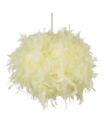 Glow Feather easy fit shade yellow on white background