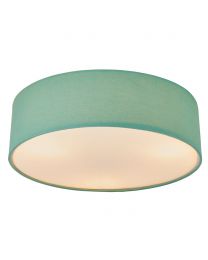 Glow Flush Ceiling Light, Mint