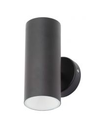 Grant Outdoor Up & Down LED Wall Light, Black