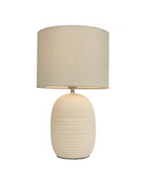 Heath Ceramic Beehive Table Lamp, Cream