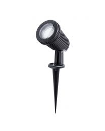 Hunda Outdoor Adjustable Spike Light, Black