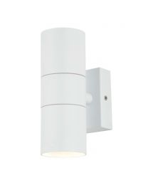 Jared Outdoor Up and Down Wall Light, White