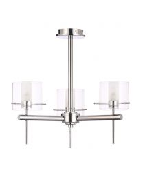 Jean Bathroom Ceiling Light, Chrome