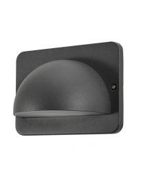 Jude Outdoor LED Wall Light, Anthracite
