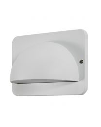 Jude Outdoor LED Wall Light, White
