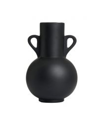 Jug Ceramic Vase, Black