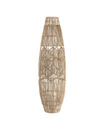 Jute String Floor Lamp, Natural