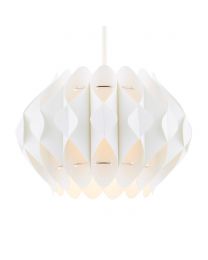 Landon Small Easyfit Shade, White lit on white