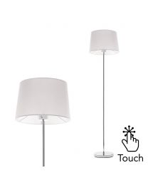 Mira Touch Floor Lamp, Natural