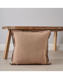 Pierre Cushion, Natural by coffee table