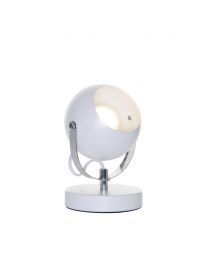 Rowan Eyeball Table Lamp, White