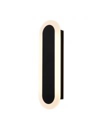 Ste 10 Watt Outdoor CCT Linear Wall Light, Black