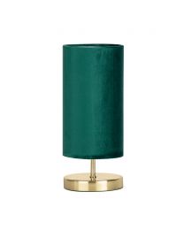 green bedside lamp