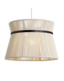 Vera String Bound Double Easyfit Shade, Natural