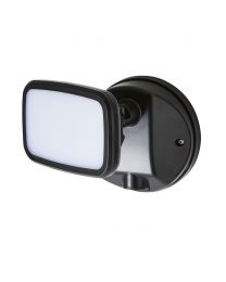 Wilson Single 10 Watt LED Outdoor Flood Light, Black