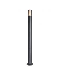 Zeb Adjustable Outdoor Post Light, Anthracite